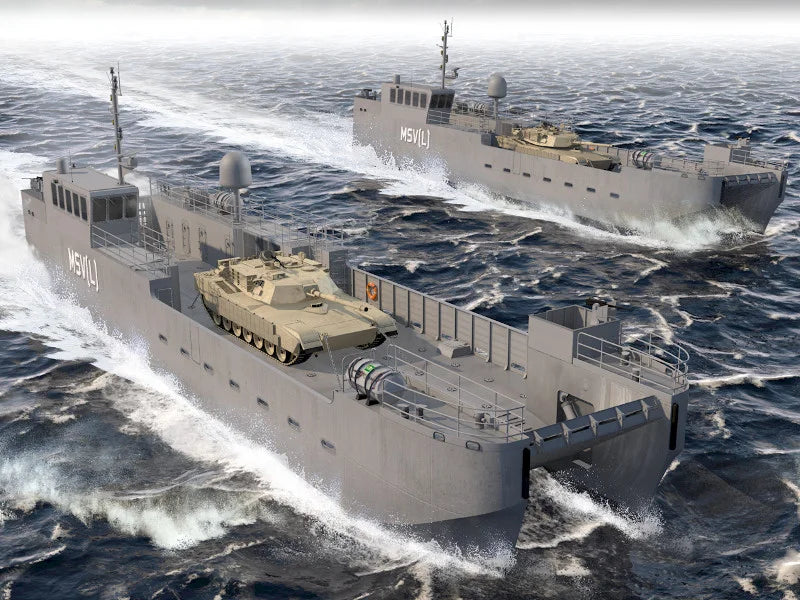 A Vital Link in Amphibious Operations (Landing Craft Tank)