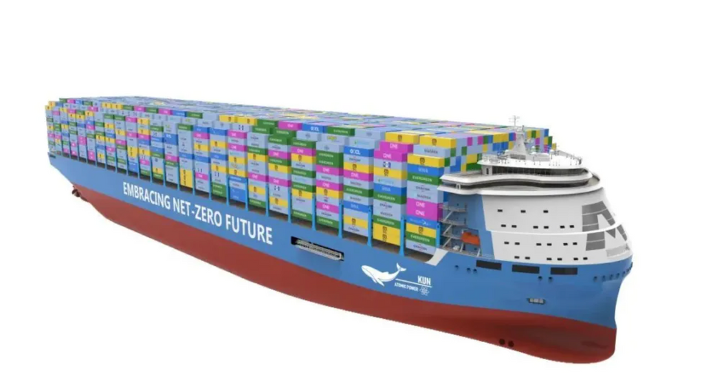 World's First and Largest Nuclear-powered Container Ship- Made in China