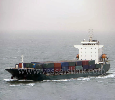 2012 Built 16000 DWT 1131 TEU Container Ship For Sale