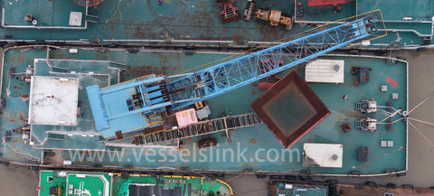 2022 Built 50 DWT Crane Vessel For Sale