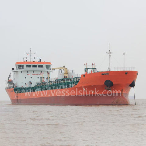 2014 Built 6600 DWT Oil Tanker For Sale